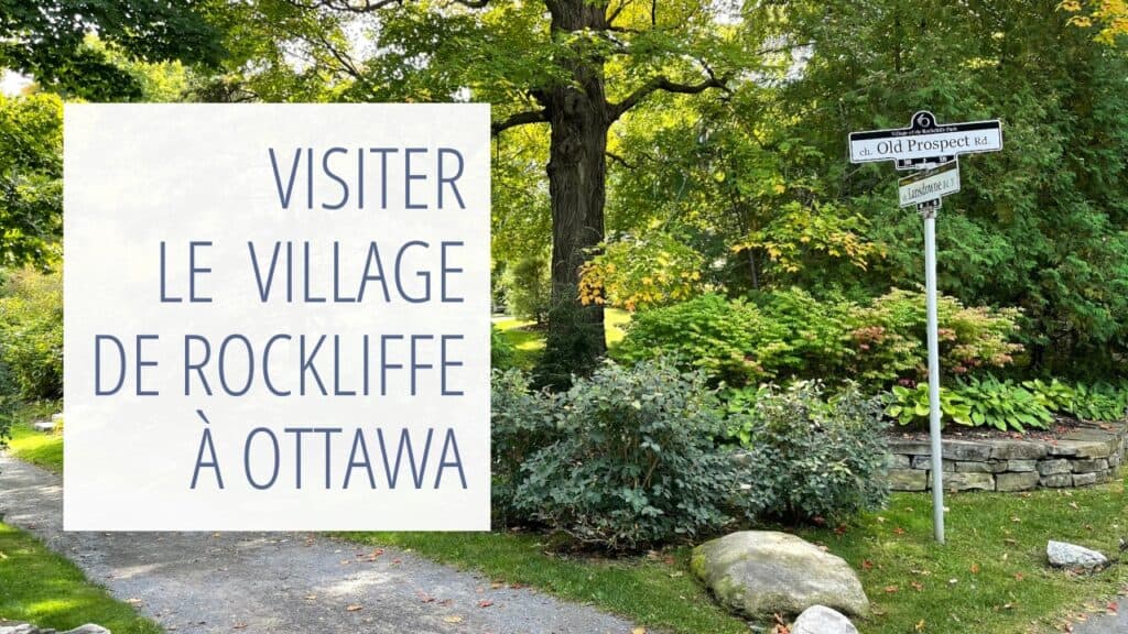 Annonce de la vidéo Visiter le village de Rockliffe à Ottawa