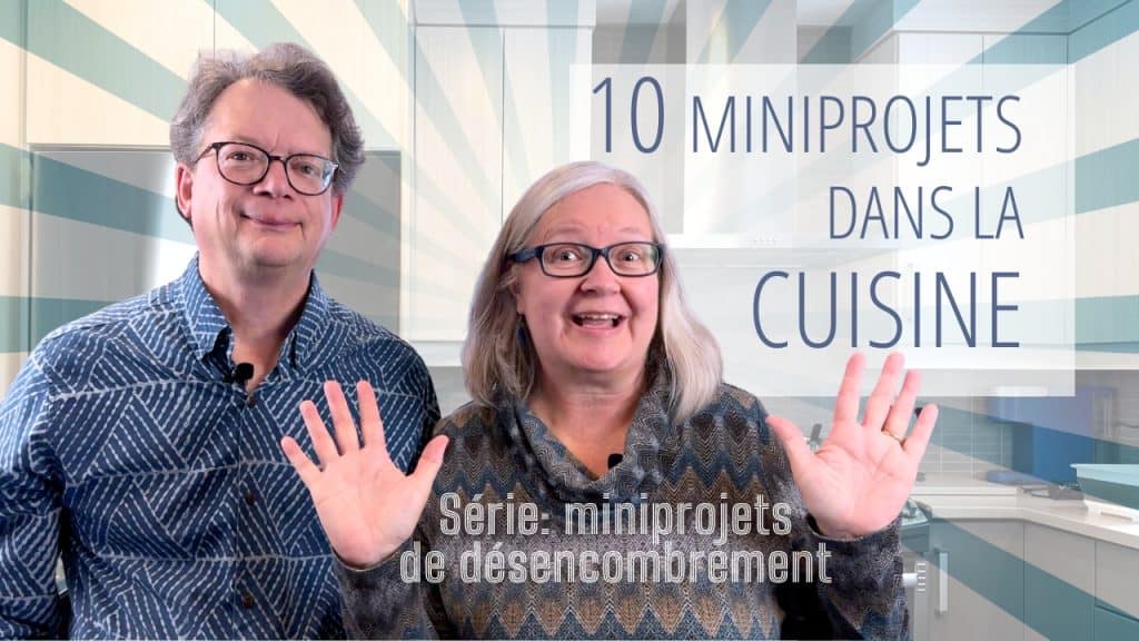 Annonce de la vidéo 10 miniprojets dans la cuisine
